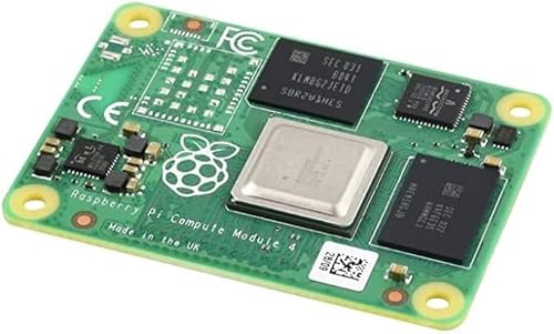 Raspberry Pi Compute Module 4 1GB RAM 32GB eMMC Single Board(CM4001032) 64-Bit 1.5GHZ Quad-Core Processor Bluetooth 5.0 No Wi-Fi für vernetzte Ai Core und mehr von Vemico