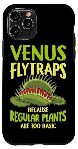 Hülle für iPhone 11 Pro Venusfliegenfalle Karnivore Pflanze Design von Venusfliegenfalle Fleischfressende Pflanze