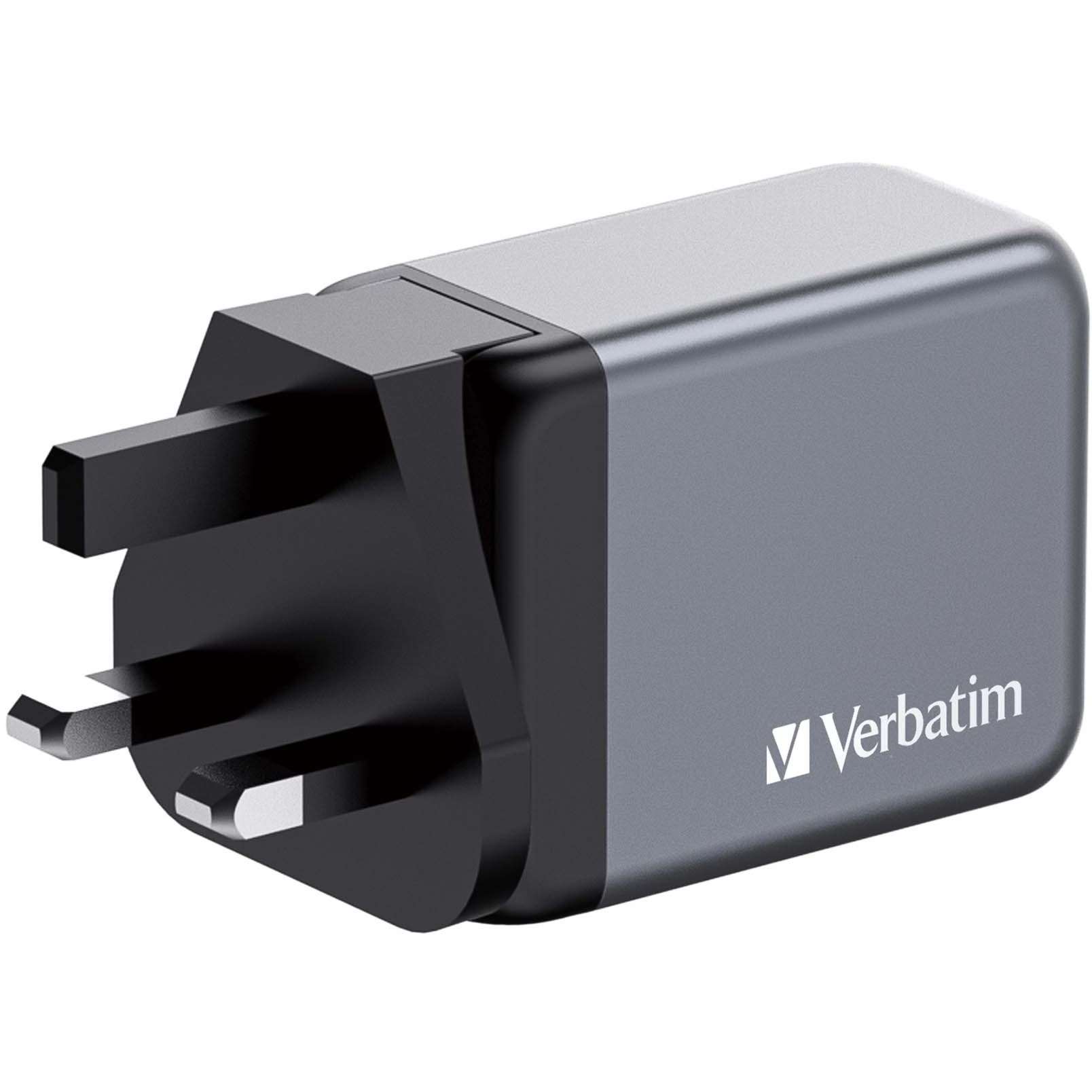 GaN-Ladegerät 65W, 1x USB-A , 2x USB-C von Verbatim