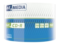 My Media CD-R 700 MB Wrap 50 stk von Verbatim