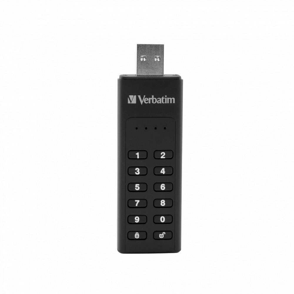 USB-Stick  32GB Verbatim 3.2 Typ A Keypad Secure Drive AES von Verbatim