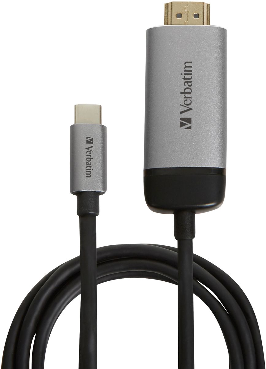 VERBATIM USB-C Adapter 49144, HDMI 4K, Slimline von Verbatim
