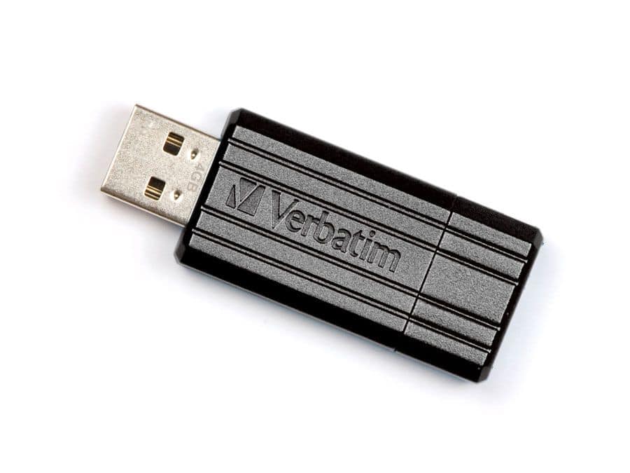 VERBATIM USB-Speicherstick PinStripe, 64GB von Verbatim