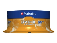 Verbatim 43667, DVD-R, 120 mm, Spindel, 25 Stück(e), 4,7 GB von Verbatim