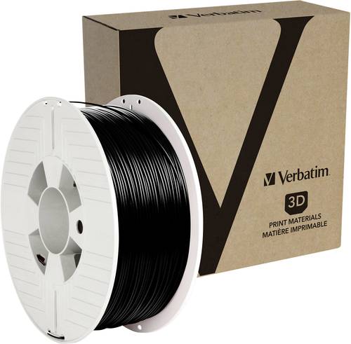 Verbatim 55052 Filament PETG 1.75mm 1kg Schwarz 1St. von Verbatim