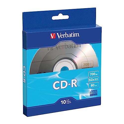 Verbatim 97955 CD-Rohling – RW Rohlinge (R) von Verbatim