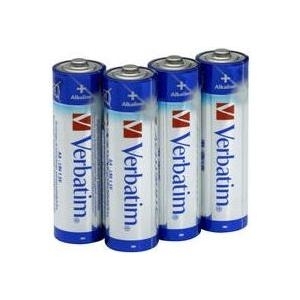 Verbatim Batterie Verbatim Alkaline AA 4er Pack (49921) von Verbatim