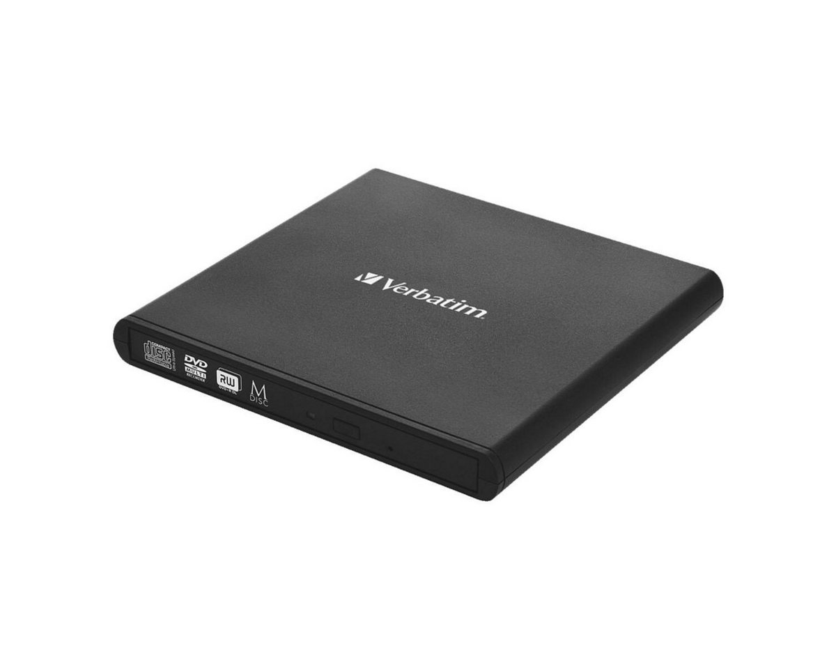 Verbatim External Slimline DVD-Brenner (USB 2.0) von Verbatim