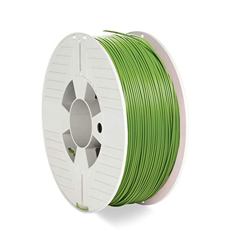 Verbatim PLA-Filament 3D-Druck, 1,75mm, 1kg, Hochleistungs-Polyactid-Filament zur Materialextrusion, für 3D-Drucker und 3D-Stift, 3D-Drucker-Filament aus PLA, 1 Spule 335m, grün von Verbatim