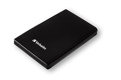 Verbatim Store 'n' Go SuperSpeed, 2 TB, Schwarz, Externe Festplatte, USB 3.0, Festplatte extern, für Windows & Mac OS X & Linux, tragbare Festplatte, USB Festplatte, Hard Drive von Verbatim