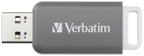 Verbatim V DataBar USB 2.0 Drive USB-Stick 128GB Grau 49456 USB 2.0 von Verbatim