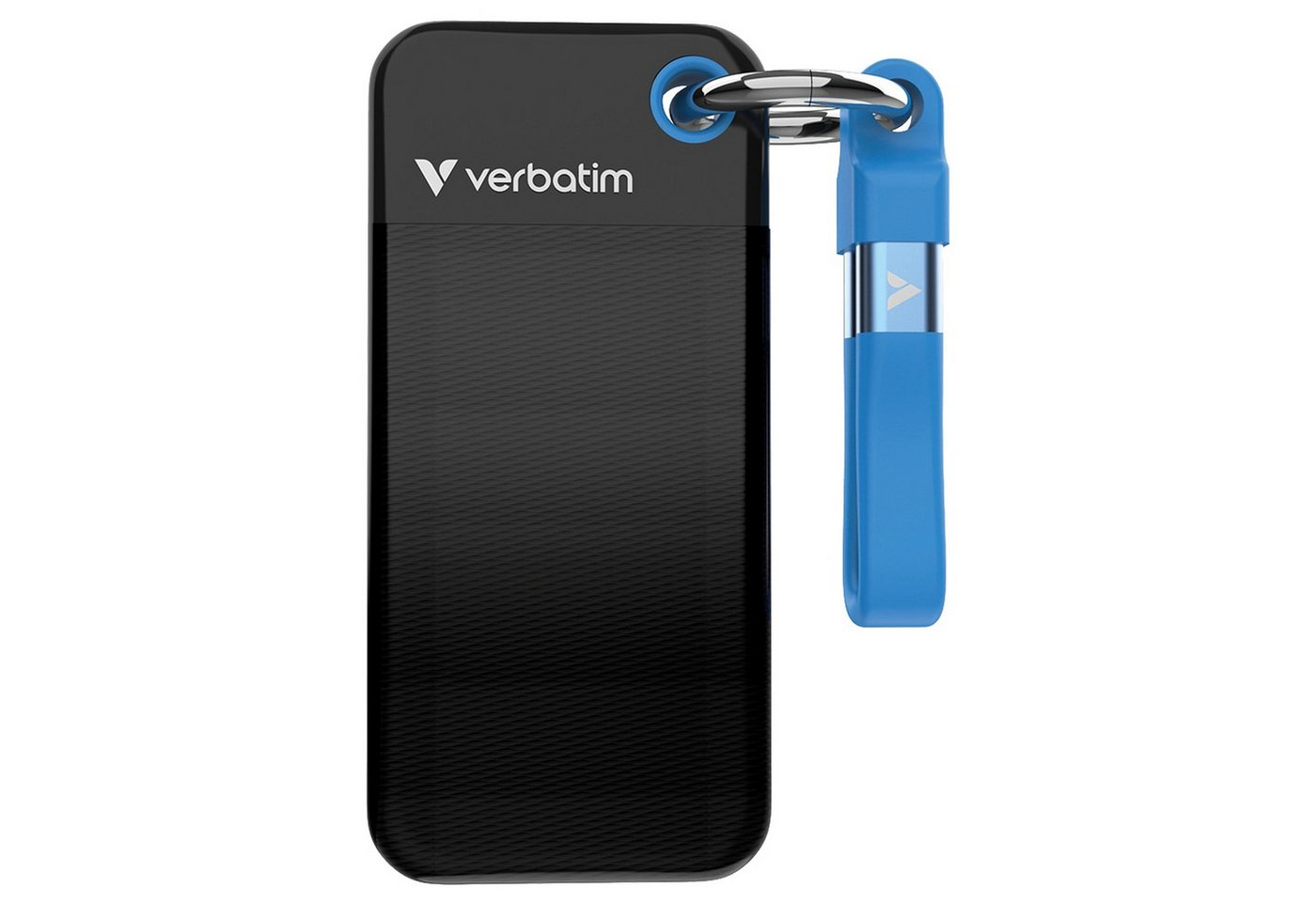 Verbatim VERBATIM Externe SSD Pocket 2TB schwarz-blau externe SSD von Verbatim