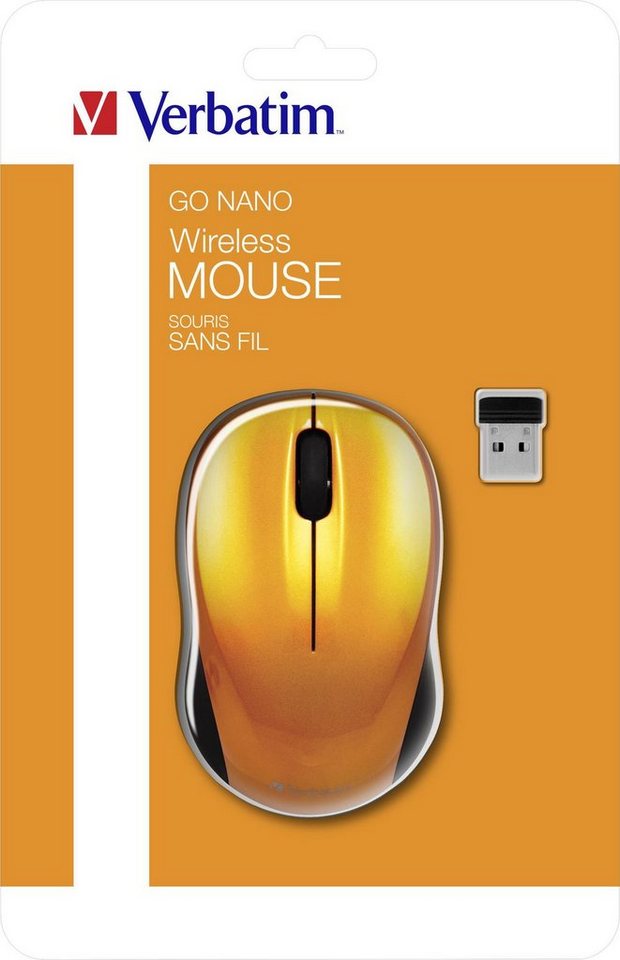 Verbatim VERBATIM GO NANO Wireless Mouse Maus von Verbatim