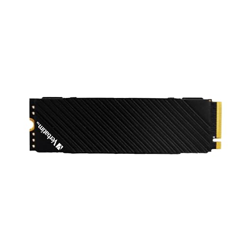 Verbatim Vi7000G NVMe M.2 SSD 1 TB, internes SSD-Laufwerk mit PCIe Gen 4, bis zu 7.400 MB/s Lesegeschwindigkeit, Hochleistungs-SSD für Gaming PC und PlayStation 5, schwarz Verbatim Vi7000G NVMe M.2 SSD 1 TB, internes SSD-Laufwerk mit PCIe Gen 4, bis zu 7.400 MB/s Lesegeschwindigkeit, Hochleistungs-SSD für Gaming PC und PlayStation 5, schwarz von Verbatim