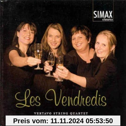 Les Vendredis/+Glazounov: 5 Noveletten von Vertavo Streichquartett