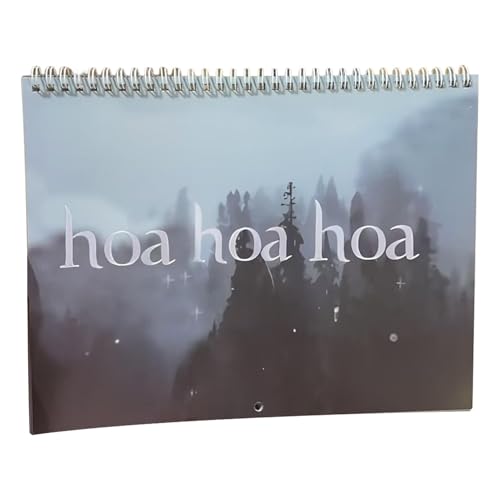 Hoa Hoa Hoa Kalender 2025, 12 Monats Hoa Hoa Hoa Twilights Wandkalender 2025, Twilights Merch Vampir Jahresplaner Familienplaner, Romantischer Film Twilights Sagas Wandplaner Für Heimdekoration von Vesidoloy