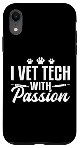 Hülle für iPhone XR I Vet Tech With Passion Veterinary von Vet Tech Veterinary Assistant Ideen