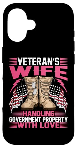 Hülle für iPhone 16 Veteran USA Patriotische Militär-Veteranenkunst für Veteranentag von Veteran USA Memorial Day Military Apparel