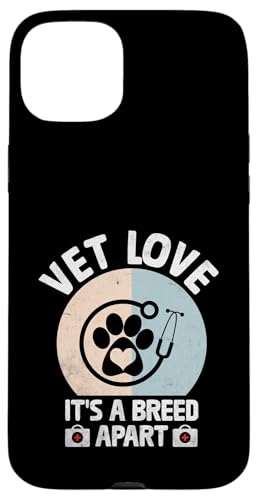 Hülle für iPhone 15 Plus Vet Love It's A Breed Apart Tierliebhaber von Veterinary Rescue Animals Lover Gifts