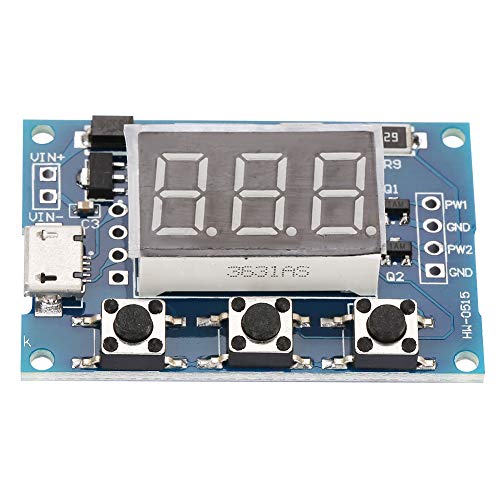 Signal Generator, 5-30V 2-Kanal-Funktionsgenerator PWM Pulsfrequenz-Arbeits Zyklus Rechteckige Wellen-Quadratische Welle von ViaGasaFamido