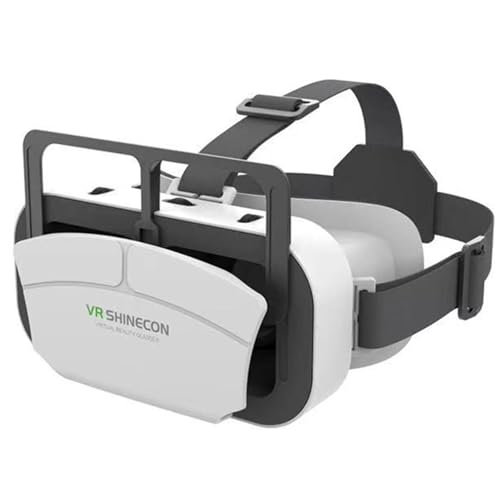 Vr-Brillen – Virtual-Reality-Headsets, Anti-Blaulicht-Gläser | Vr-Brille, Virtual-Reality-Headset-Unterstützung, verstellbarer Pupillenabstand, verhindert Ermüdungsbrille, Vr-Headsets für Telefone, Vr von Vibhgtf