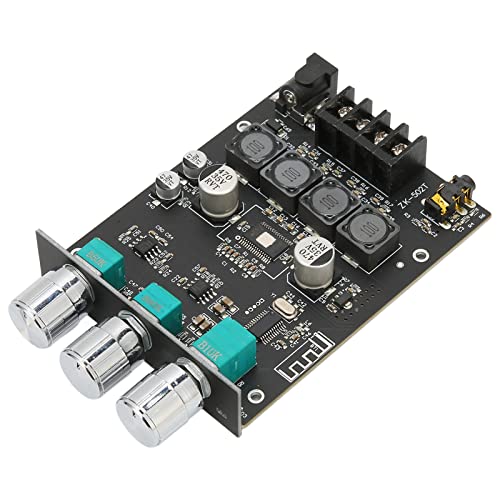 Vibrivio Bluetooth Verstärker Empfänger Modul Bluetooth Verstärker Modul, 2 Kanal High Power Digital AUX Sound Amp Receiver Board, Bass Treble Control, Kompaktes Design für O-Systeme von Vibrivio