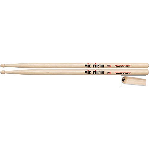 Vic Firth 5B Kinetic Force American Hickory Wood Tip Drumsticks von Vic Firth