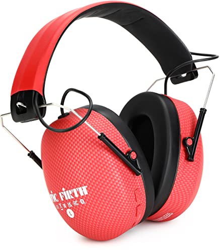 Vic Firth VXHP0012 Bluetooth-Isolationskopfhörer – Rot von Vic Firth