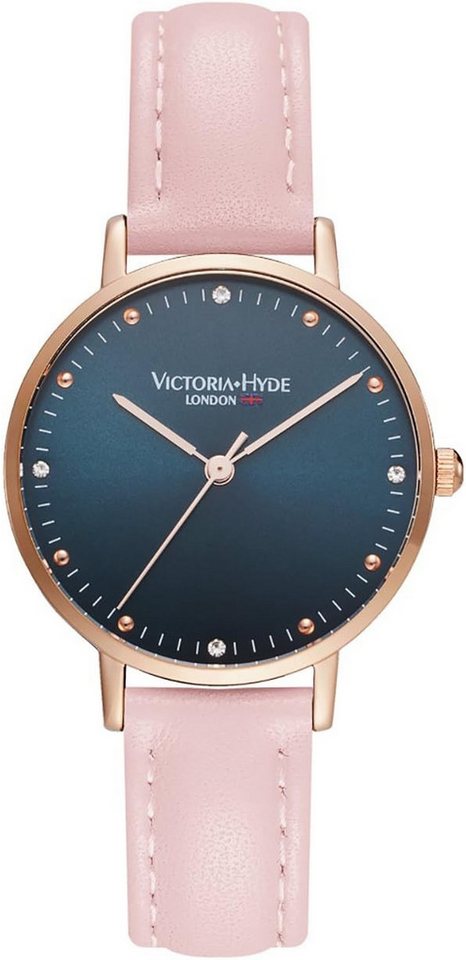 Victoria Hyde Watch, Elegante Damenuhr mit Quarzwerk, Lederarmband und Wasserschutz von Victoria Hyde