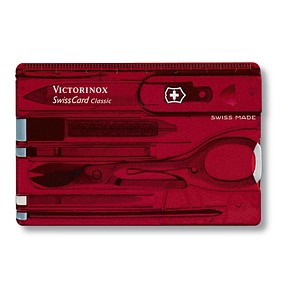VICTORINOX Multitool SwissCard Classic 0.7100.T 82,0 mm von Victorinox