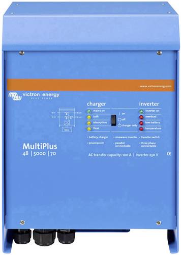 Victron Energy Netzwechselrichter MultiPlus C 24/5000/120-100 5000W 24 V/DC - 230 V/AC integrierter von Victron Energy