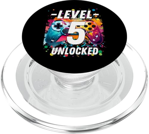 It's My 5th Birthday Boy Spiel auf Videospiel 5. Geburtstag PopSockets PopGrip für MagSafe von Video Game Gammer Store Birthday Gifts Girl Boy