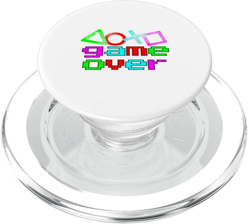 Spiel vorbei bunt PopSockets PopGrip für MagSafe von Video Games Lover Gamer Boys Men Kids