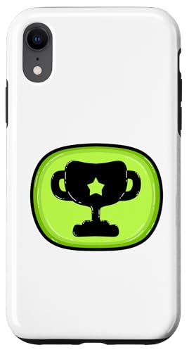 meisterschaft button game ui Hülle für iPhone XR von Video Games Lover Gamer Boys Men Kids