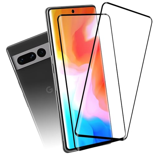 VideoSecu Schutzfolie für Panzerglas für Google Pixel 7 Pro Panzer Schutz Glas, 2+2 Stück Panzerfolie für Google 7 Pro Kamera Schutzglas, Ultra-Klar Anti-Kratzer für Pixel 7 Pro Panzerglasfolie von VideoSecu