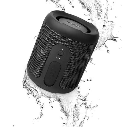 Vieta Pro Leistungsstarker Bluetooth 5.3 Lautsprecher, FM-Radio, wasserdicht, 13 Stunden Akku, Mikrofon, Aux-In, USB-C, TWS | Tragbarer Lautsprecher Sun von Vieta Pro