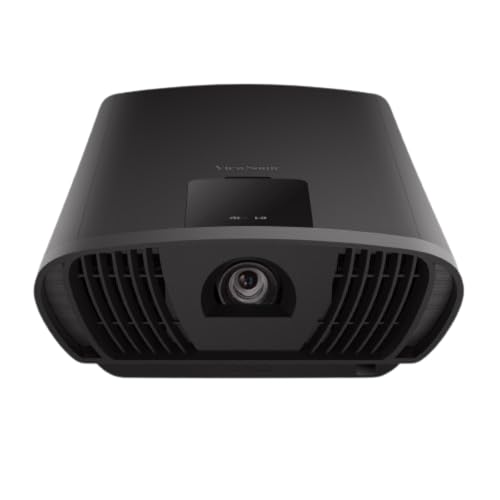 Viewsonic X100-4K UHD Heimkino LED Beamer (4K, 2.900 Lumen, Rec. 709, HDR, 4x HDMI, USB, WLAN Konnektivität, 2x 20 Watt Lautsprecher, 1.2x optischer Zoom, Lens Shift) schwarz von ViewSonic