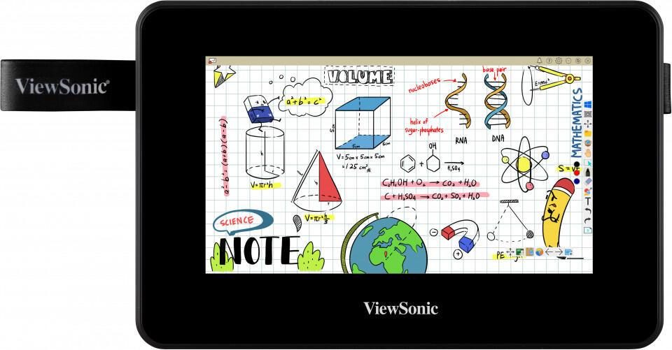 ViewSonic ViewBoard ID710-BWW (7") 17,78 cm LED-Display inkl. Stift von Viewsonic