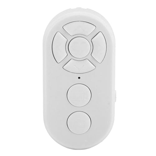 Scrollende Fernbedienung, Seitenwender, Kamera-Auslöser, Clicker für -Telefone, Tablets, Steuerung von Videos Drahtlos, Einfaches Umblättern von Seiten mit (White) von Vikye