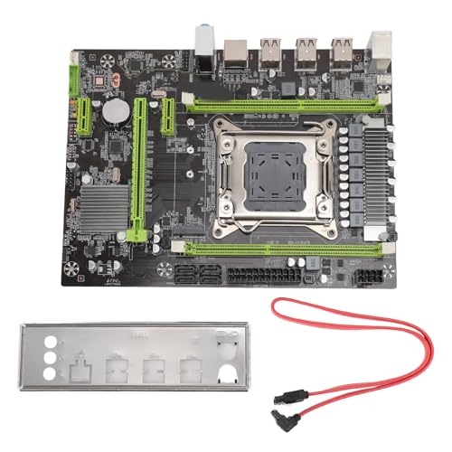 Vikye Desktop-Motherboard, Professionell, Unterstützt LGA 2011, 7-Phasen-Stromversorgung, DDR3-Dual-Channel-Speicher-Gaming-Motherboard von Vikye