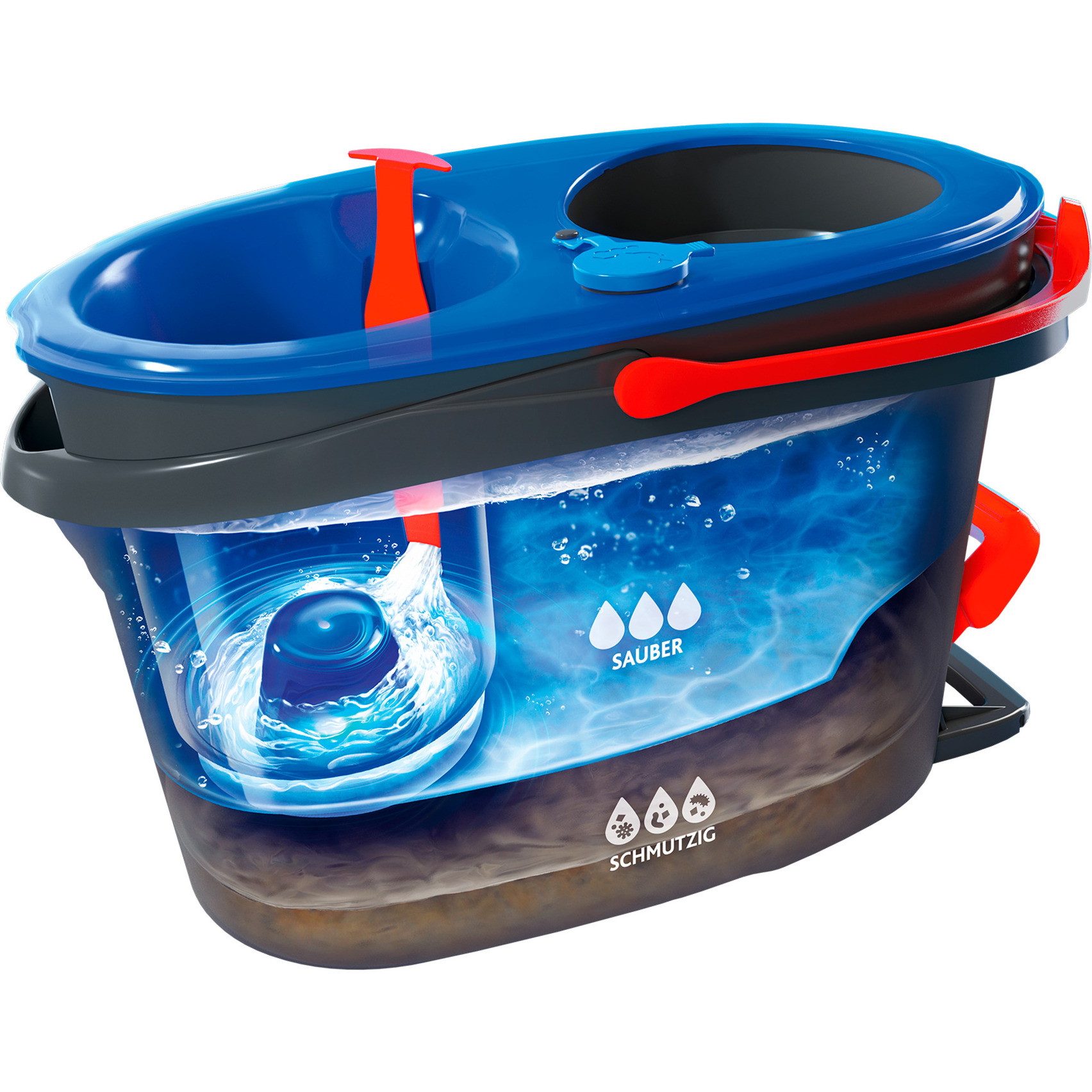 H2PrO Spin Mop Set, Bodenwischer H2PrO Spin Mop Set, Bodenwischer von Vileda