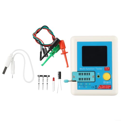 Farbiges Display Transistor-Tester, LCR ESR NPN PNP MOSFET, 3 12,7 cm TFT-Bildschirm von Vilgftyiet