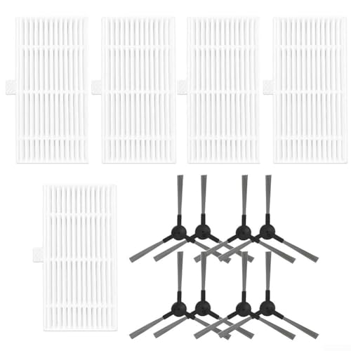 Seitenbürstenfilter-Set für Cecotec 999 X Treme Staubsauger Roboter entfernt mehr Schmutz und Staub (B) von Vilgftyiet