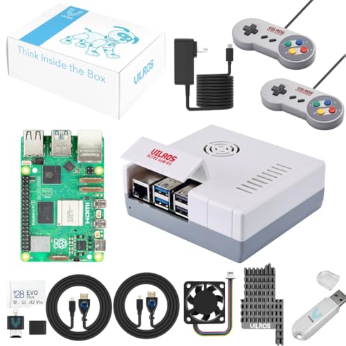 Vilros Raspberry Pi 5 Retro Gaming Kit (2GB RAM) von Vilros