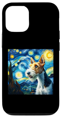 Hülle für iPhone 13 Fox Terrier Sternenhemd Vincent Van Gogh Art Dog von Vincent Van Gogh Gifts and Famous Art Shirts