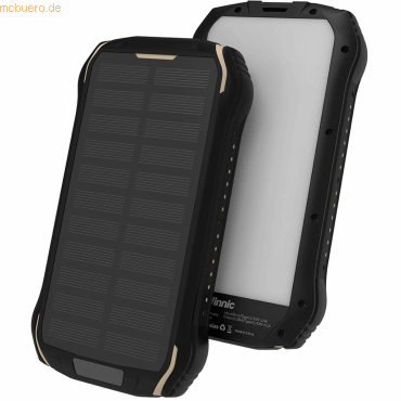 Vinnicpower Vinnic SACA PEAK Solar Powerbank 20.000mAh IP65 1xC 2xA, b Vinnicpower Vinnic SACA PEAK Solar Powerbank 20.000mAh IP65 1xC 2xA, b von Vinnicpower