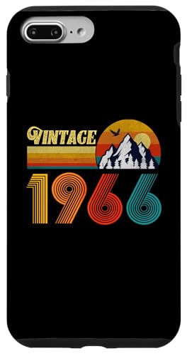 Hülle für iPhone 7 Plus/8 Plus 59 Geburtstag Shirt 59 Jahre alt Männer Frauen Retro Vintage 1966 von Vintage 1966 Shirt Classic Retro 59 Birthday Gift