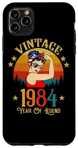 Hülle für iPhone 11 Pro Max Geschenk zum 41. Geburtstag, 41 Jahre alt, für Frauen, Retro, Vintage 1984 von Vintage 1984 Shirt Classic Retro 41 Birthday Gift