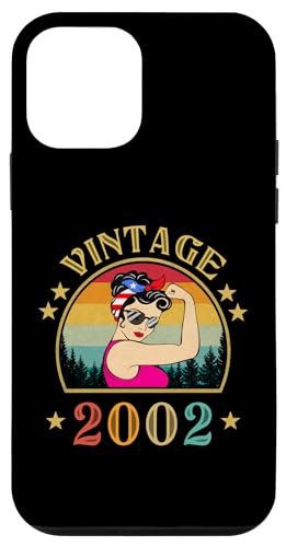 Hülle für iPhone 12 mini Geschenk zum 23. Geburtstag, 23 Jahre alt, für Frauen, Retro, Vintage 2002 von Vintage 2002 Shirt Classic Retro 23 Birthday Gift