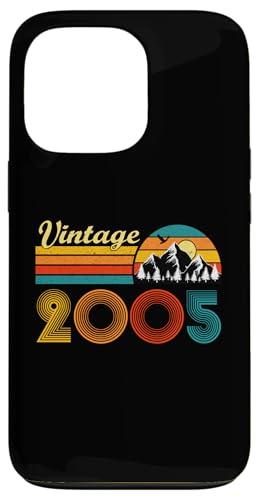 Hülle für iPhone 13 Pro Geschenk zum 20. Geburtstag, 20 Jahre, für Männer und Frauen, Retro, Vintage 2005 von Vintage 2005 Shirt Classic Retro 20 Birthday Gift